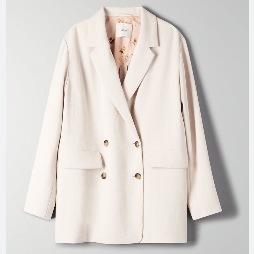 Aritzia Wilfred Cherrelle Blazer Jacket